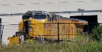 UP 6894 is Pushed back into The Paint Help Bay at Wabtec Fort Worth Locomotive Plant 